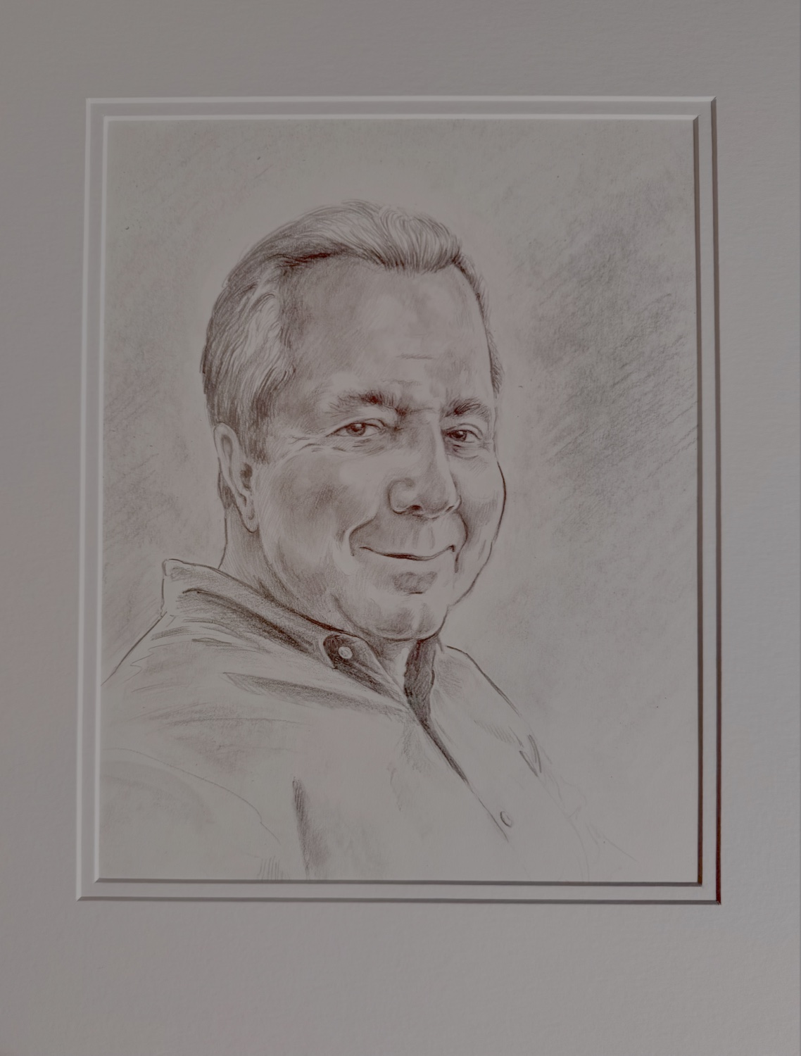 Pencil portrait commissioned by Alex C. — original artwork by Arcane Visions