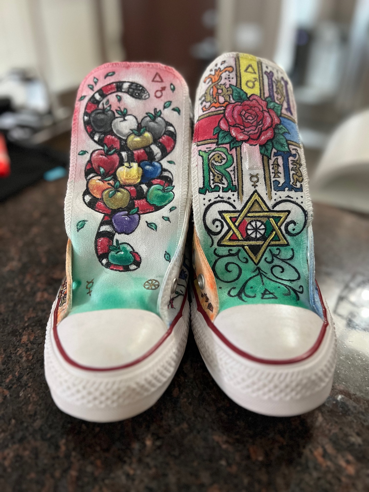 Bespoke Magical Shoes — hand-finished detail
