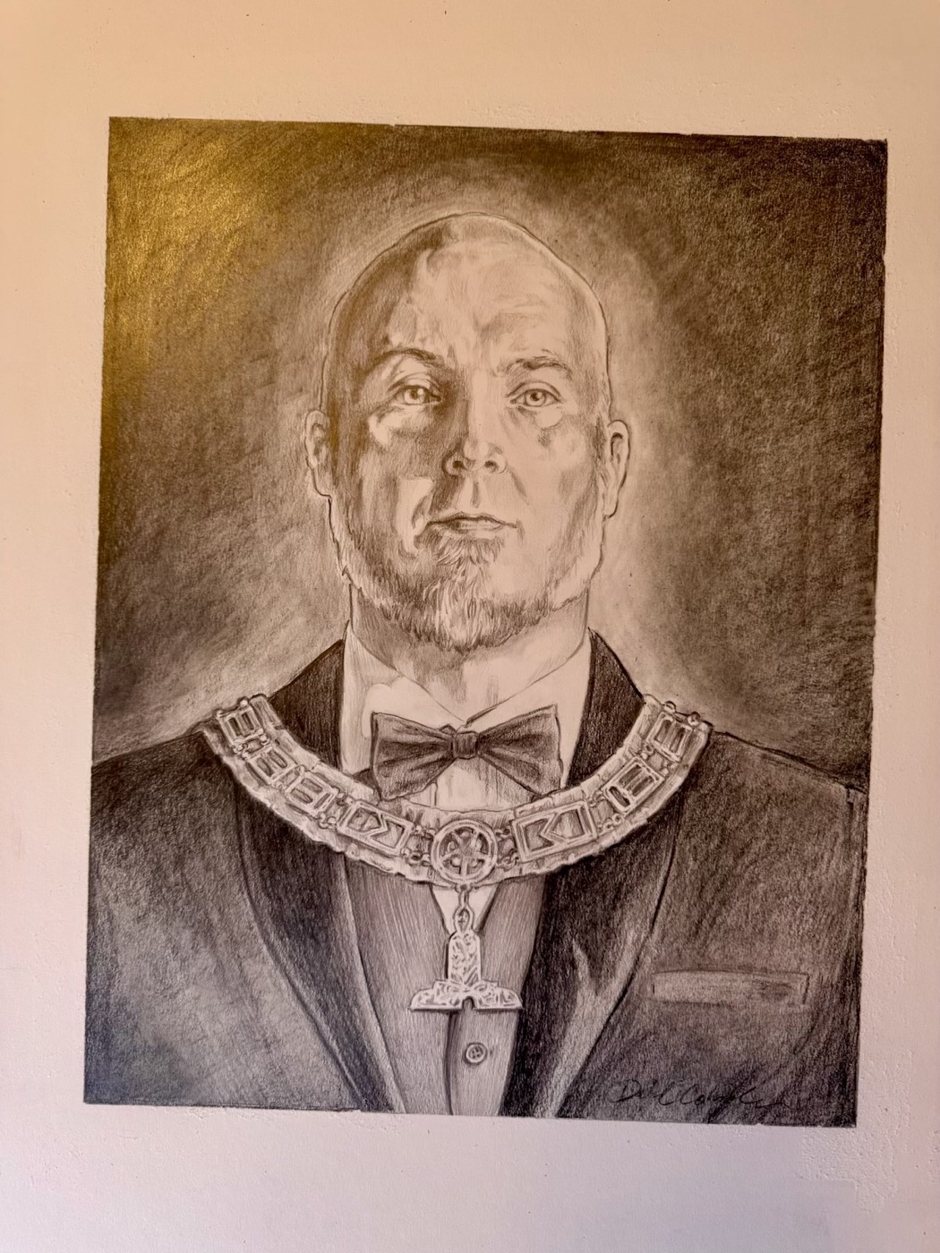 The Faithful Craftsman — vertical study