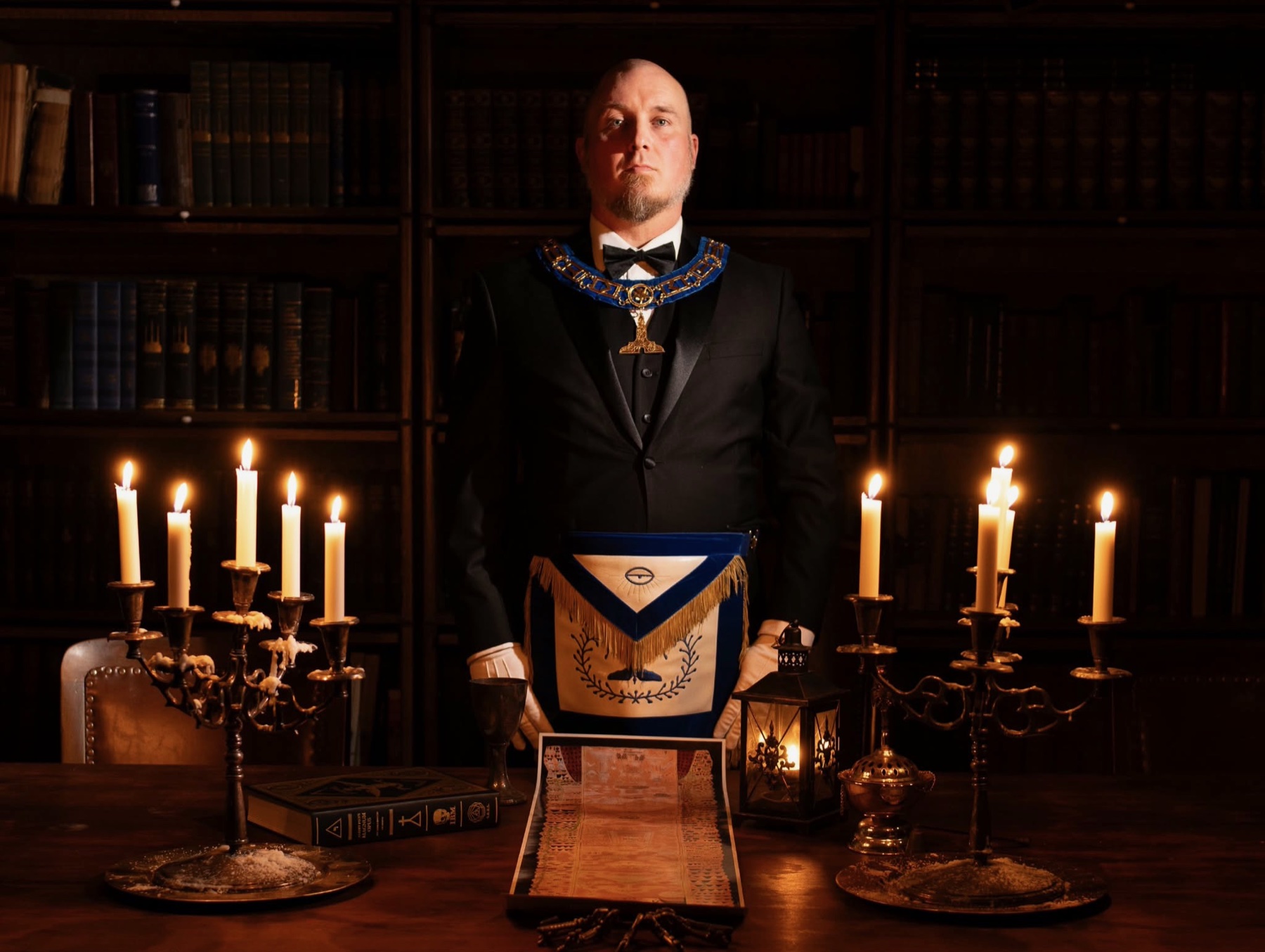 Masonic Portrait — The Faithful Craftsman, Arcane Visions