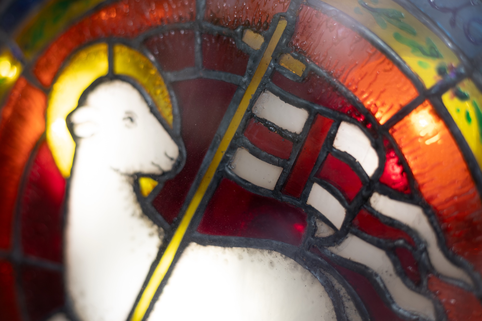 Paschal Lamb — alternate horizontal study of the cross of victory